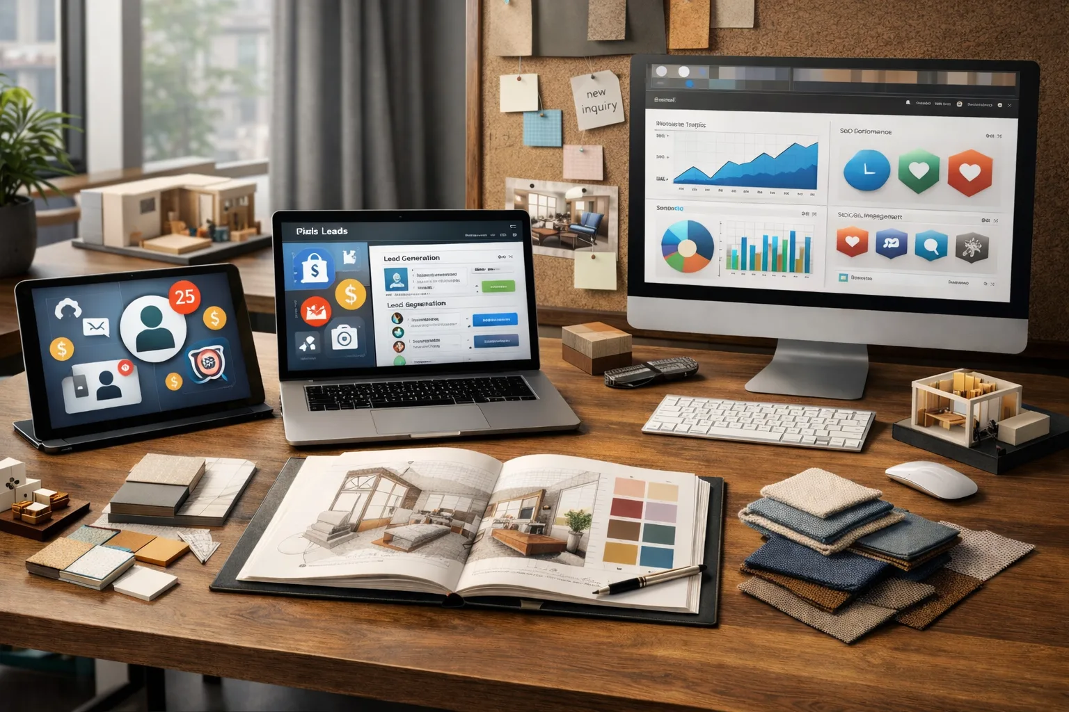 Interior Design Lead Generation: Buy or Organic Guide